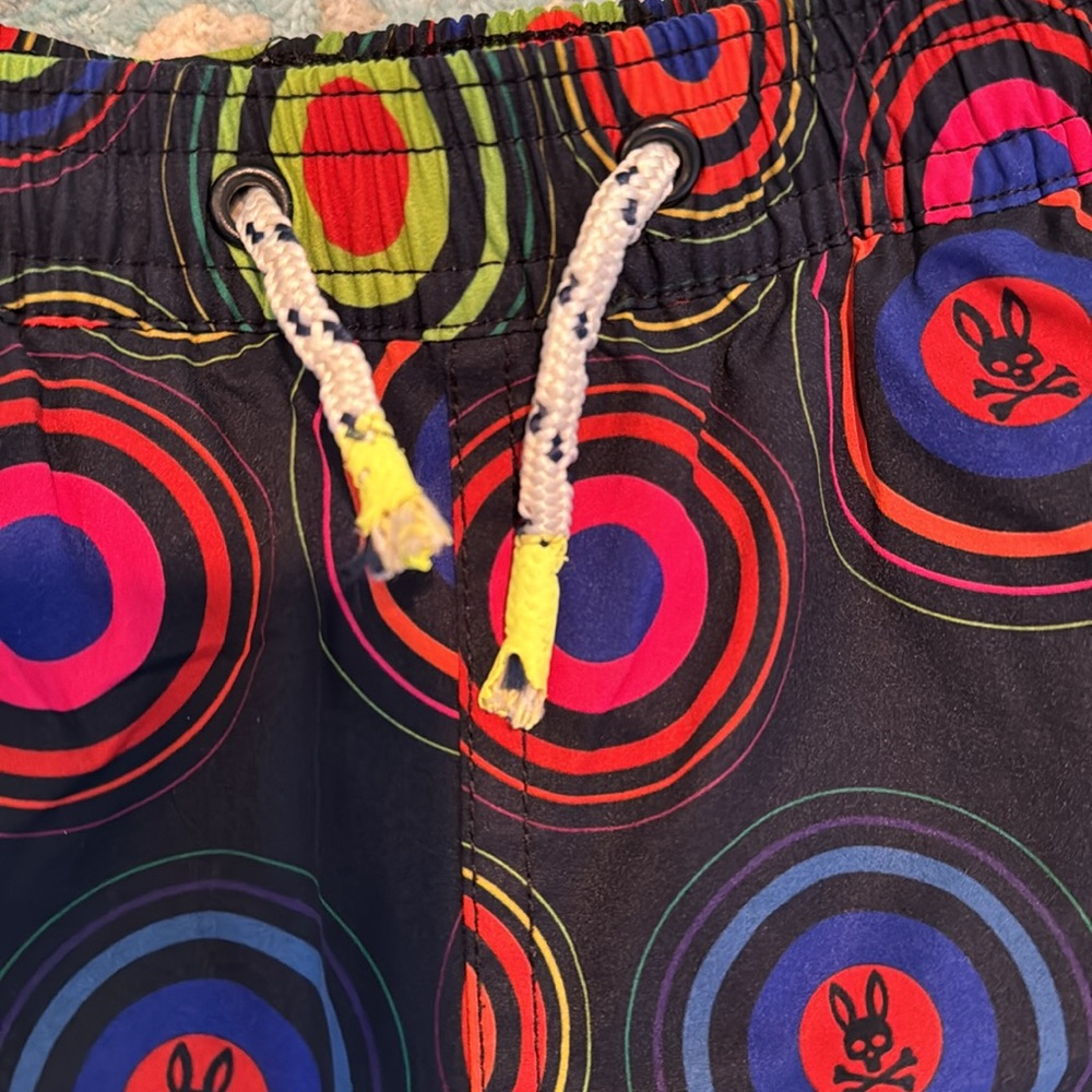 Psycho Bunny Swim Shorts Size M (10/12) VGUC - Picture 2 of 2